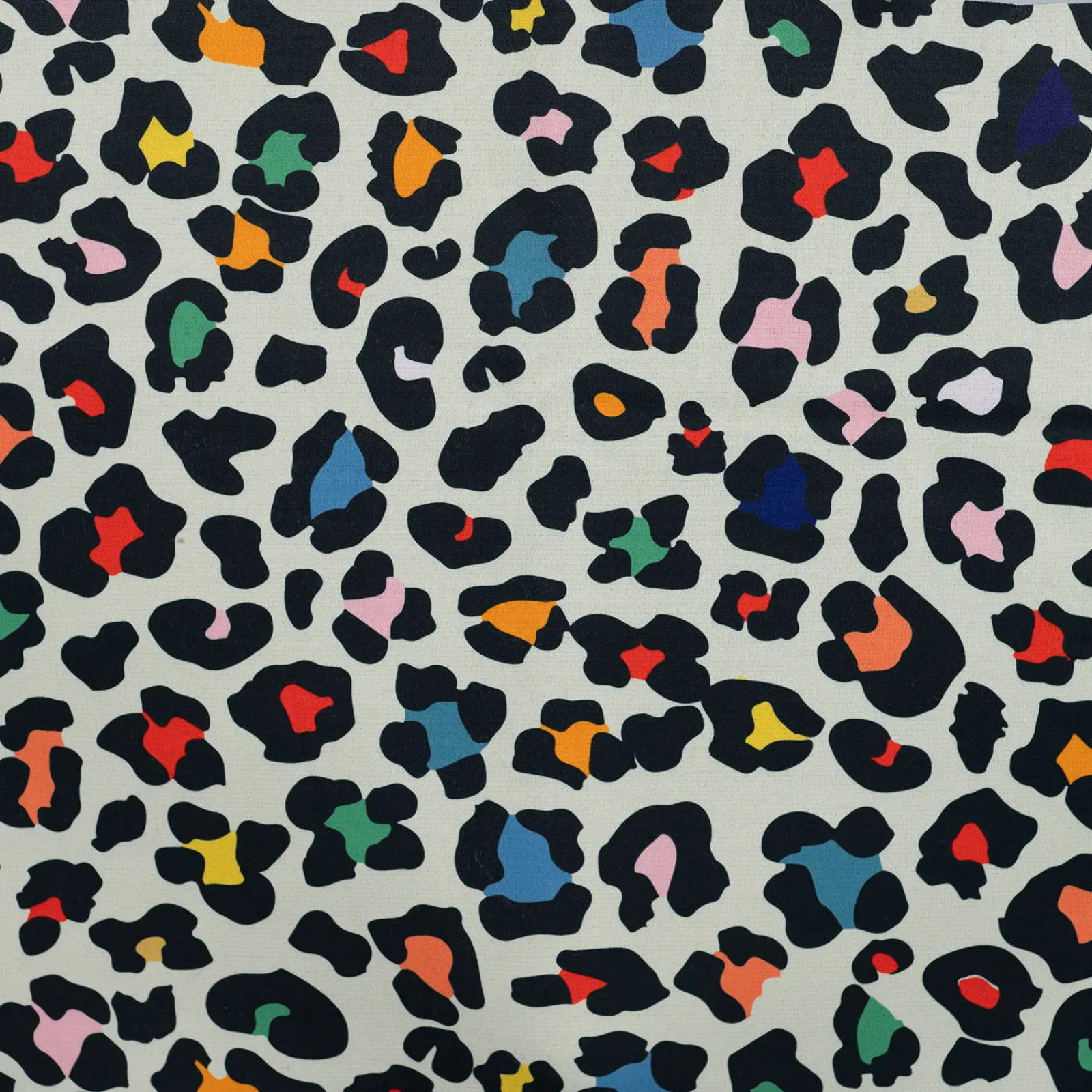 🐆 Alpenfleece Stoff - Leo Animalprint