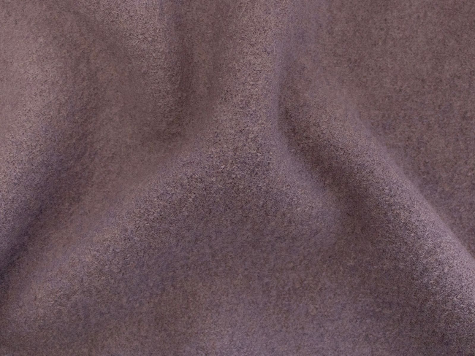 Wollwalk Stoff Naomi gekochte Wolle - uni