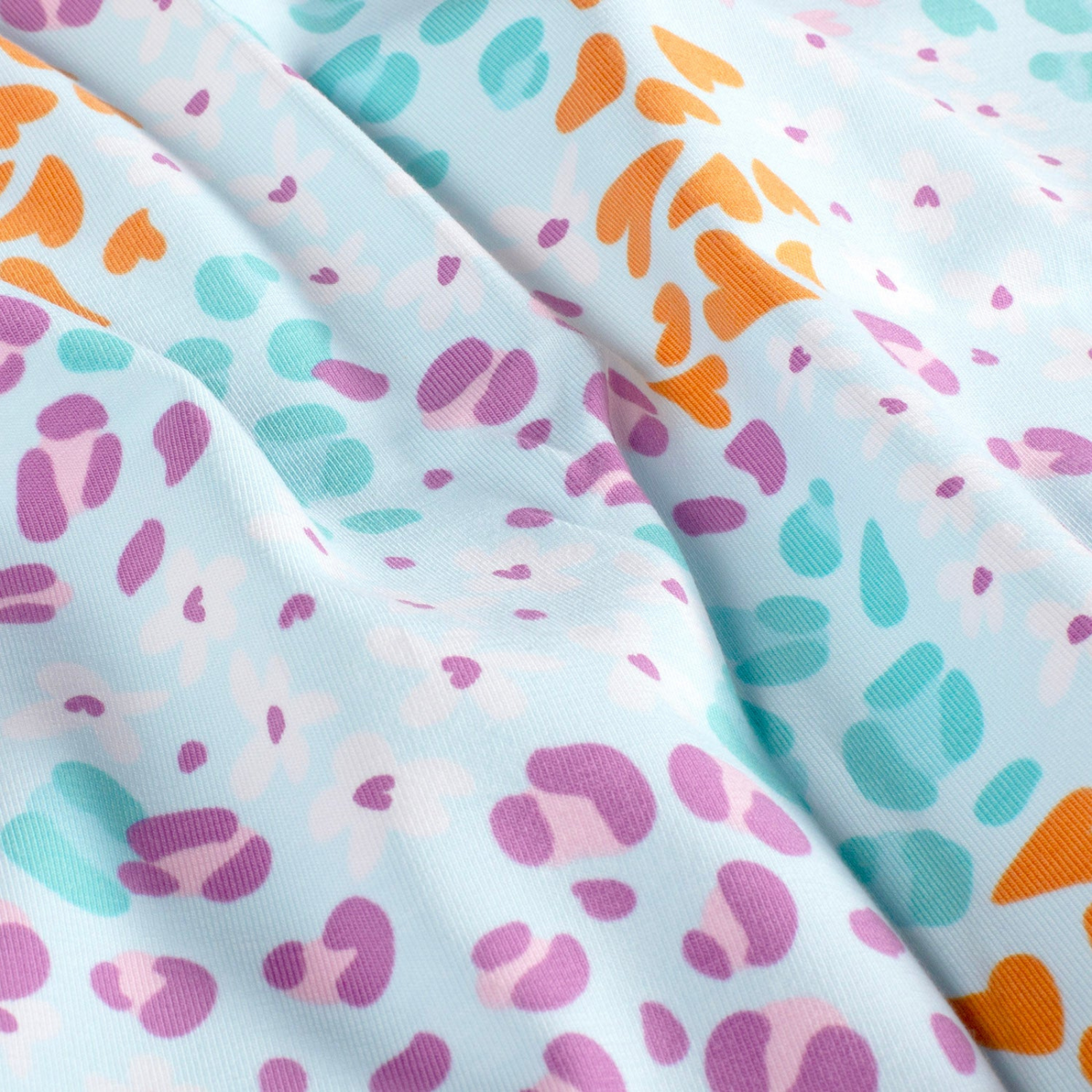 Baumwolle Jersey Stoff Digitaldruck - Animalprint - Leo