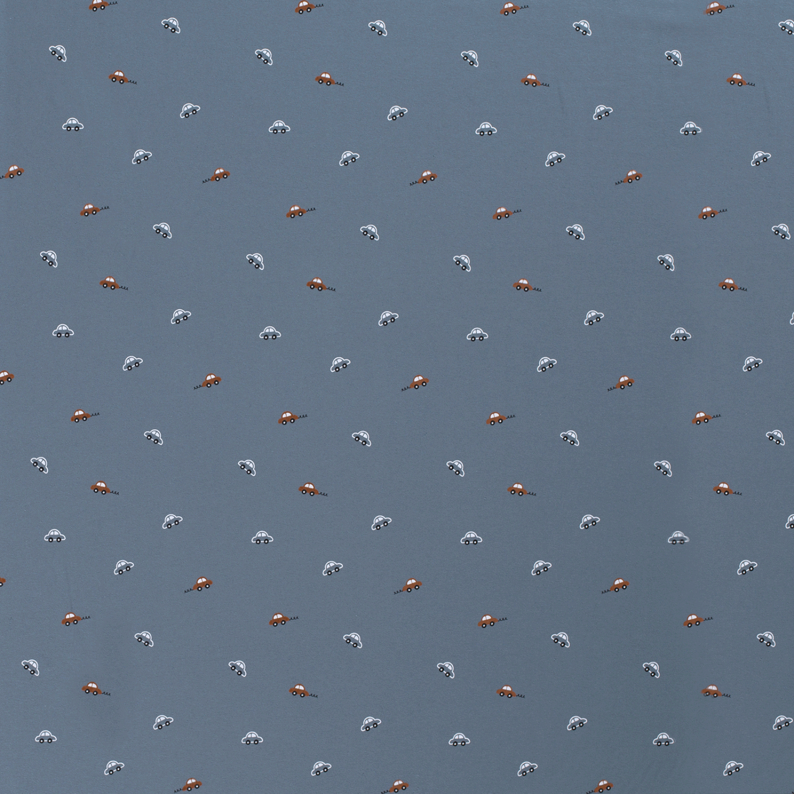 🚗 Baumwolle Jersey Stoff Digitaldruck - Autos