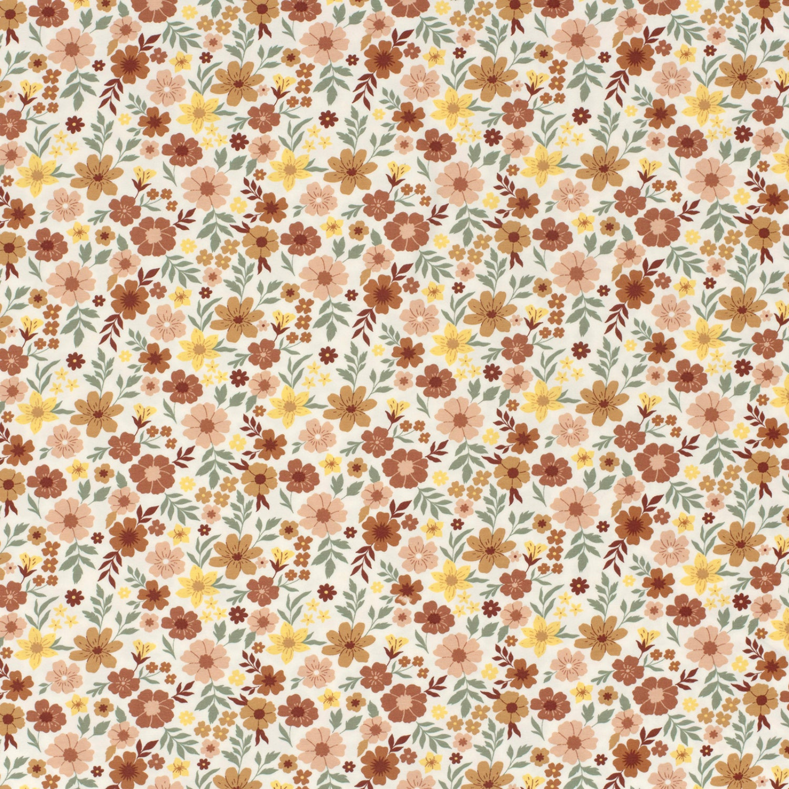 Baumwolle_Jersey_Digitaldruck_-_Blmchen_-_Wollwei