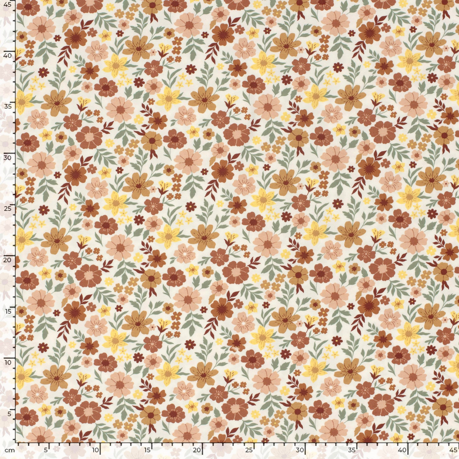 Baumwolle_Jersey_Digitaldruck_-_Blmchen_-_Wollwei