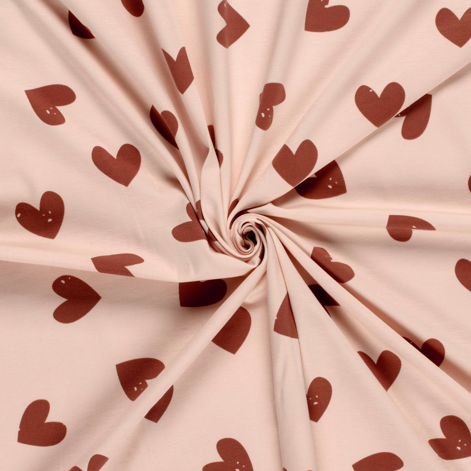Baumwolle_Jersey_Digitaldruck_-_Herzchen_-_rosa