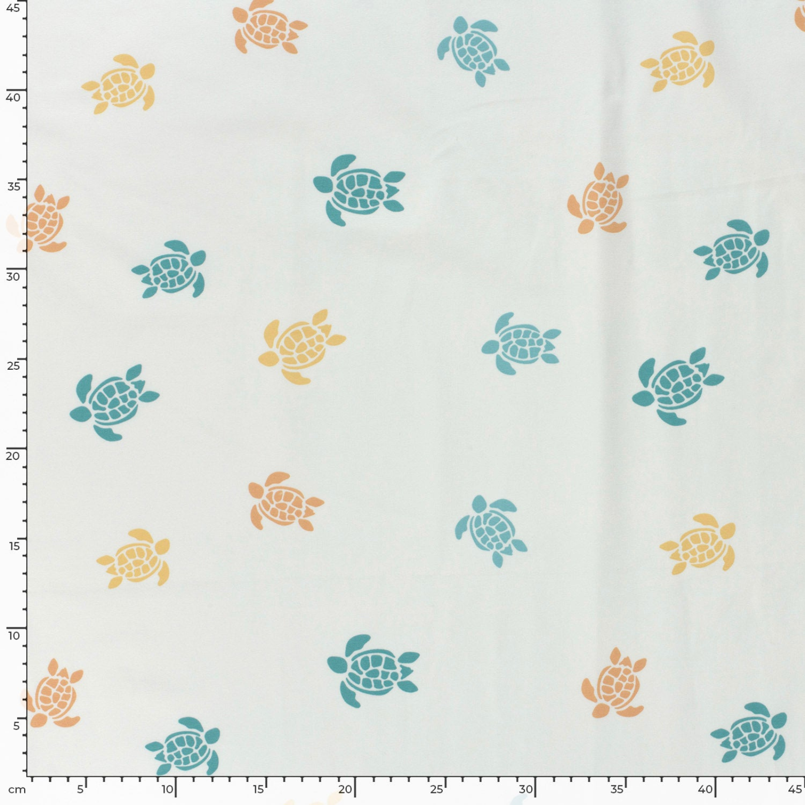 🐢Baumwolle Jersey Stoff Digitaldruck - Schildkröten