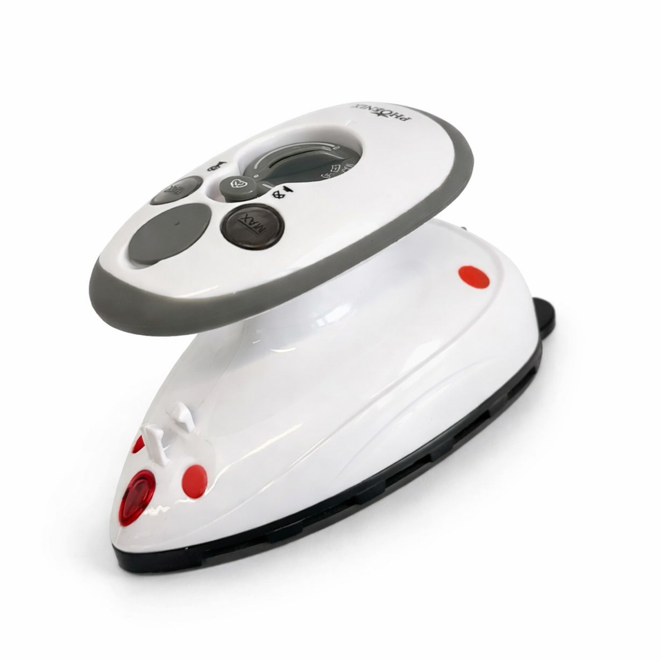 Phoenix Reise-Dampfbügeleisen - weiß