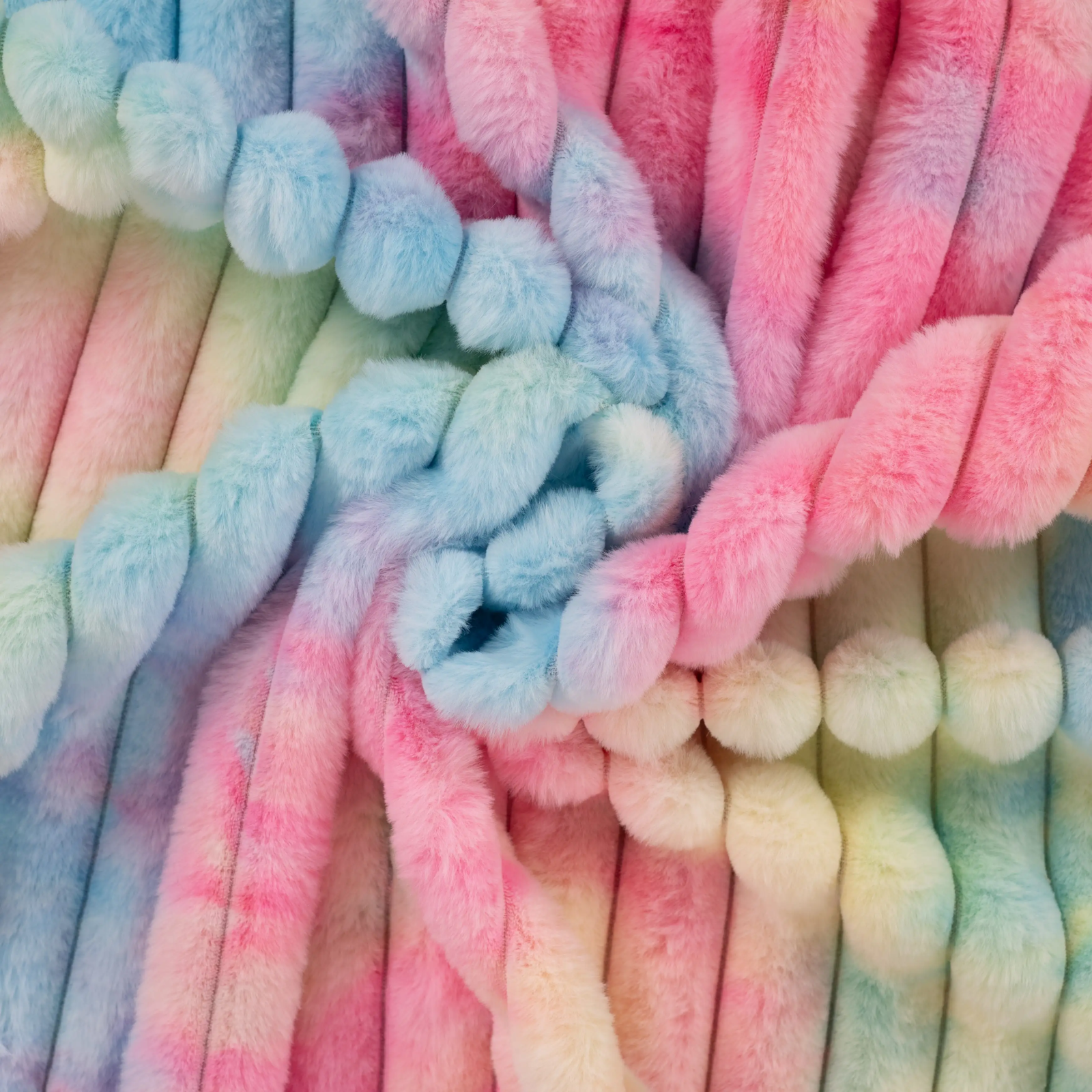 Cuddle Binky super weicher Wellnessfleece Stoff Bunt