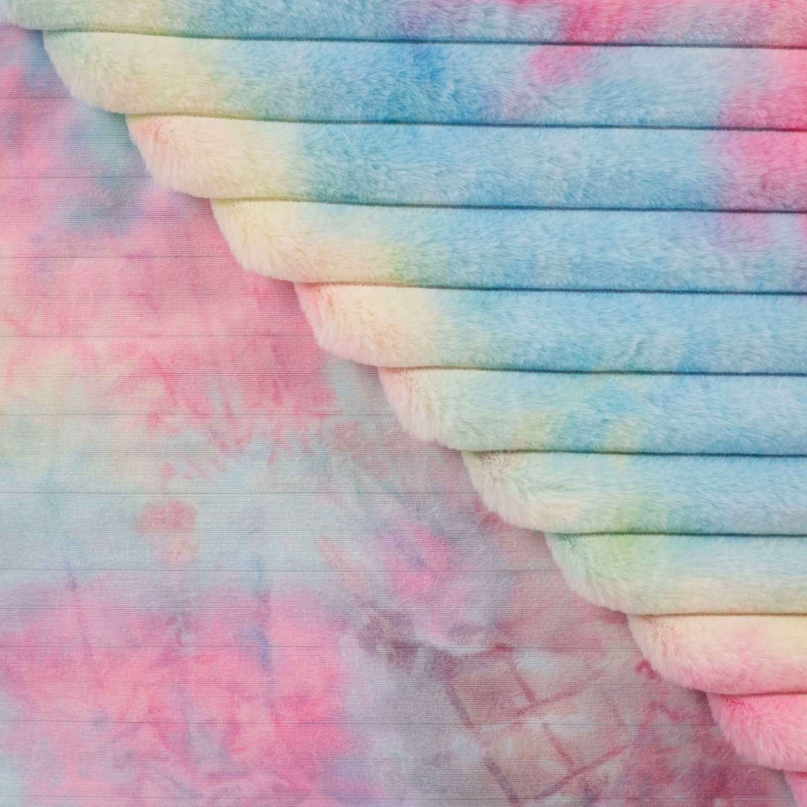 Cuddle Binky super weicher Wellnessfleece Stoff Bunt