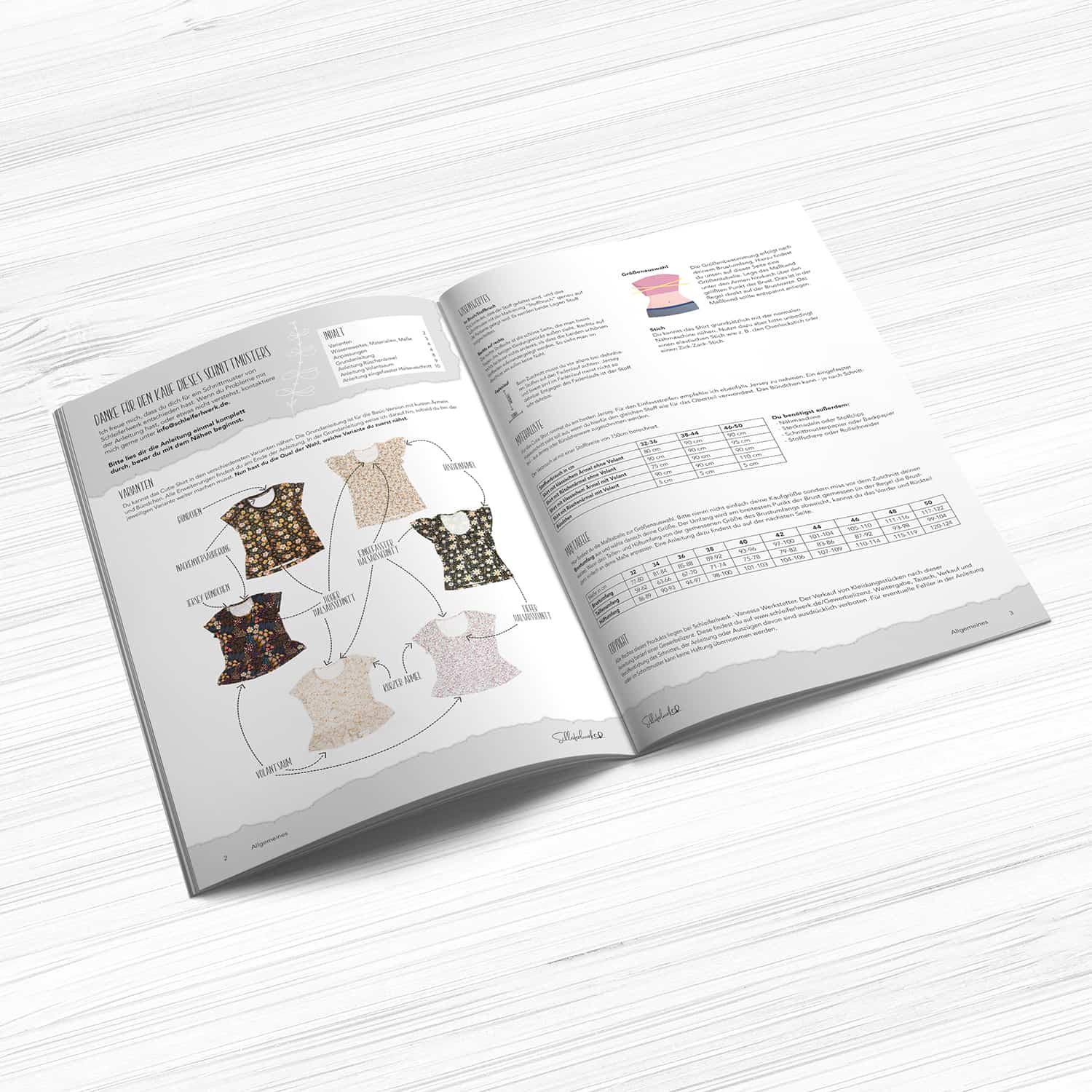 Papierschnittmuster - Cutie Shirt für Damen