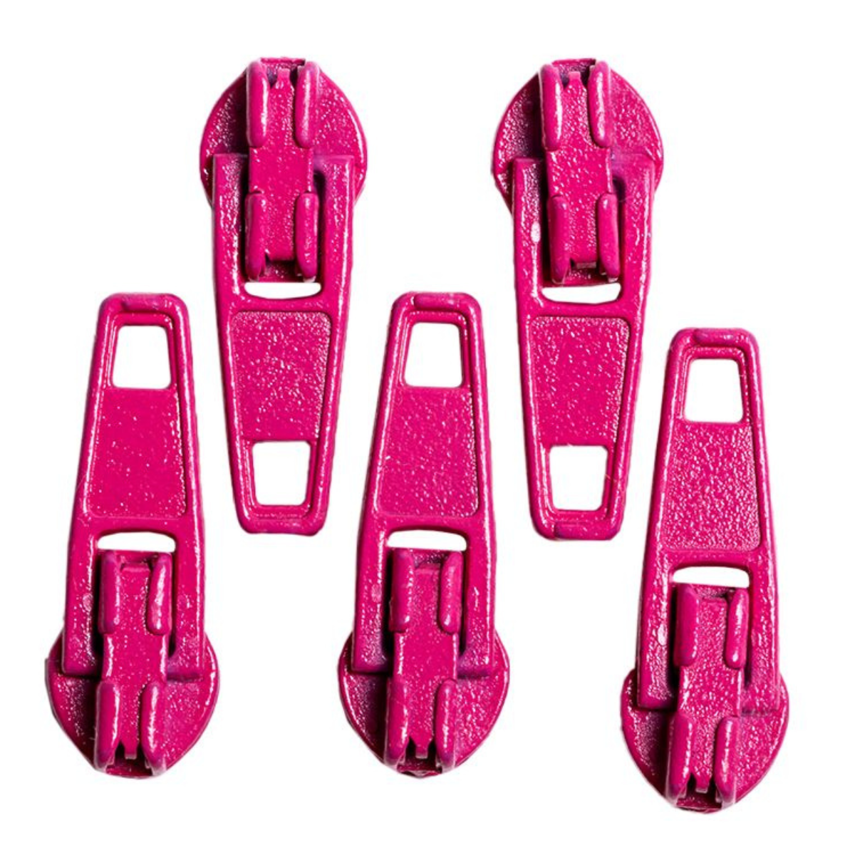 Slider / Zipper / Automatikschieber für Reißverschlüsse Größe 3 - Set 5 Stück