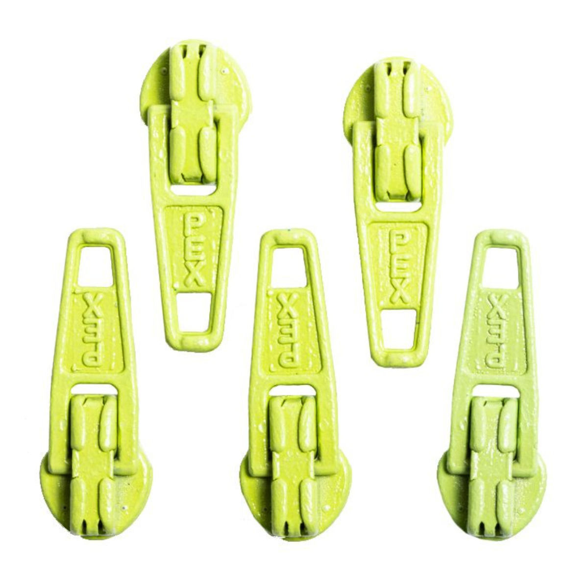 Slider / Zipper / Automatikschieber für Reißverschlüsse Größe 3 - Set 5 Stück