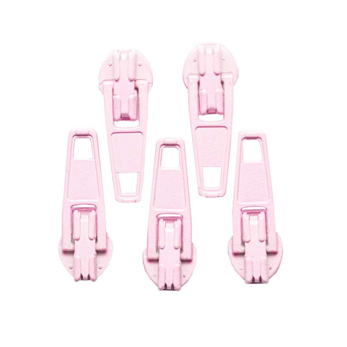 Slider / Zipper / Automatikschieber für Reißverschlüsse Größe 3 - Set 5 Stück