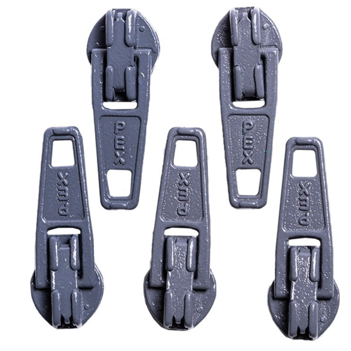 Slider / Zipper / Automatikschieber für Reißverschlüsse Größe 3 - Set 5 Stück