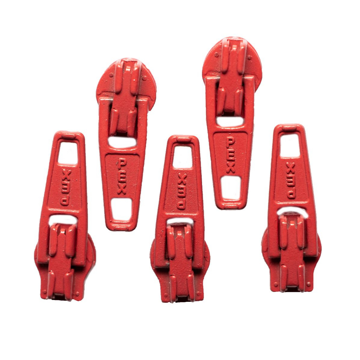 Slider / Zipper / Automatikschieber für Reißverschlüsse Größe 3 - Set 5 Stück