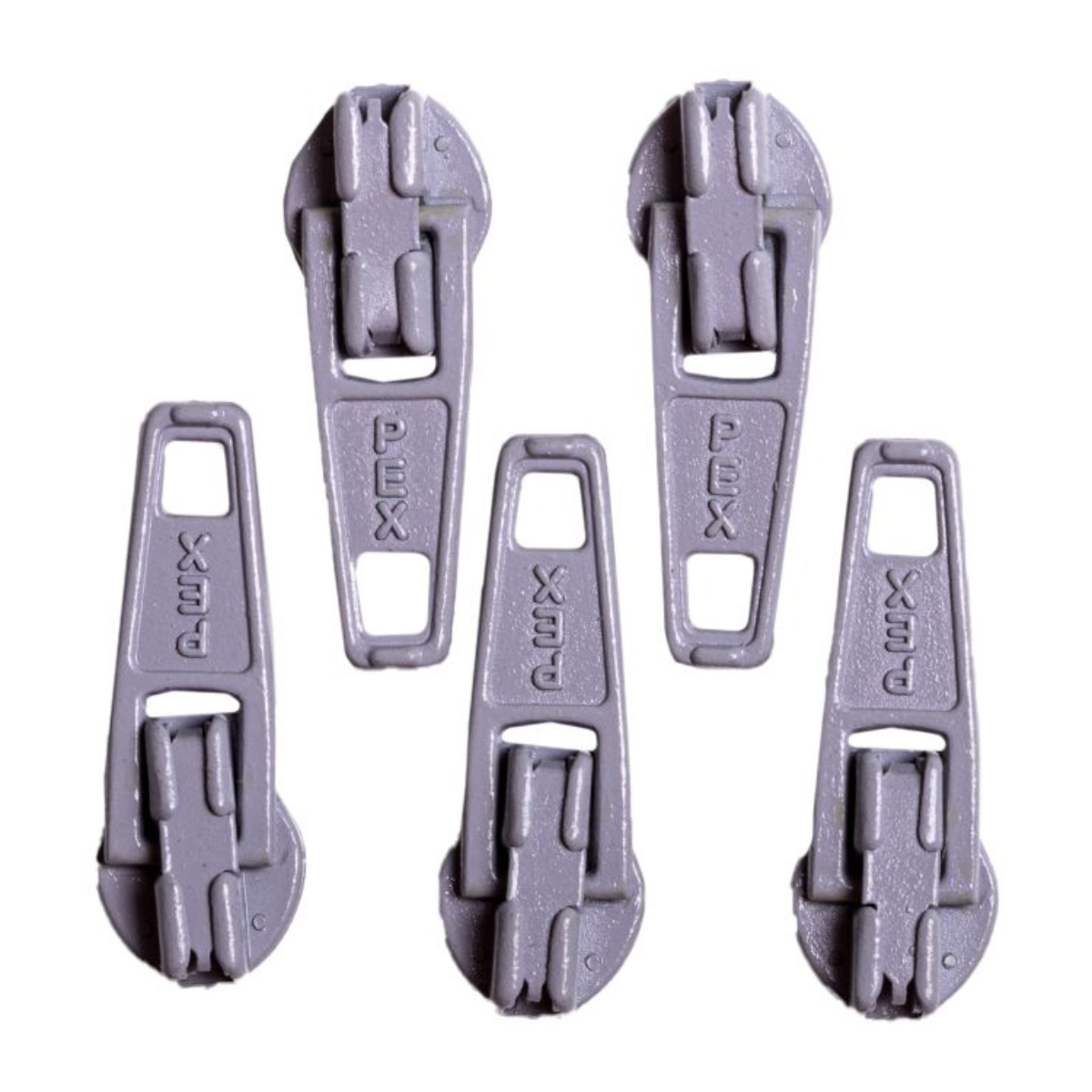 Slider / Zipper / Automatikschieber für Reißverschlüsse Größe 3 - Set 5 Stück