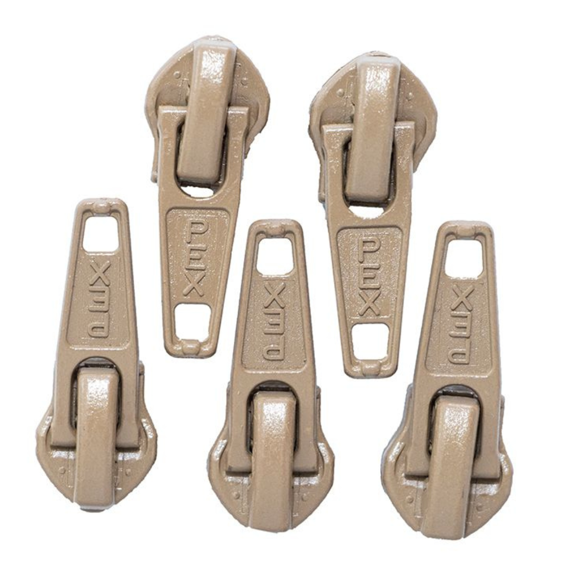 Slider/Zipper/Automatikschieber für Reißverschlüsse Größe 5 - Set 5 Stück