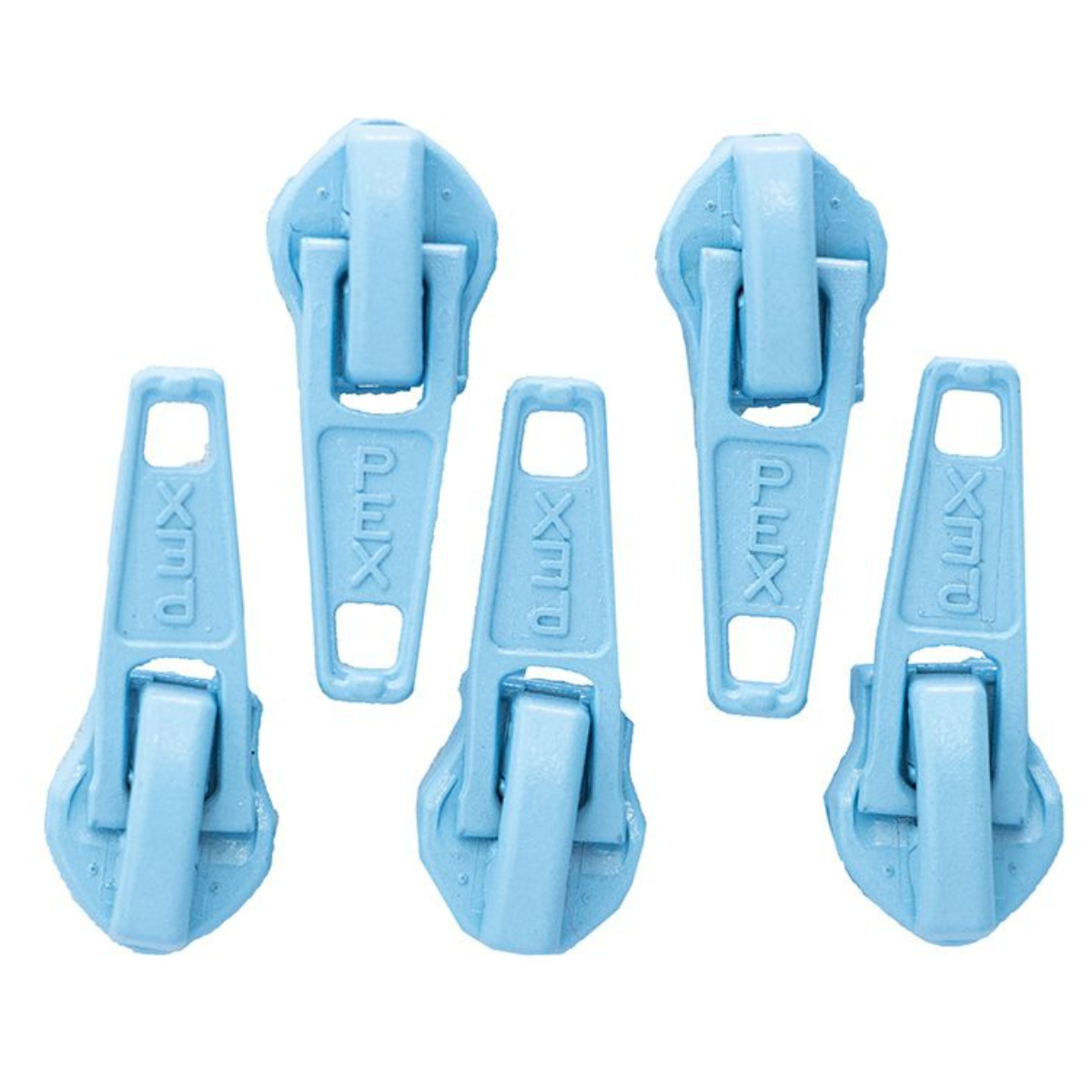 Slider/Zipper/Automatikschieber für Reißverschlüsse Größe 5 - Set 5 Stück