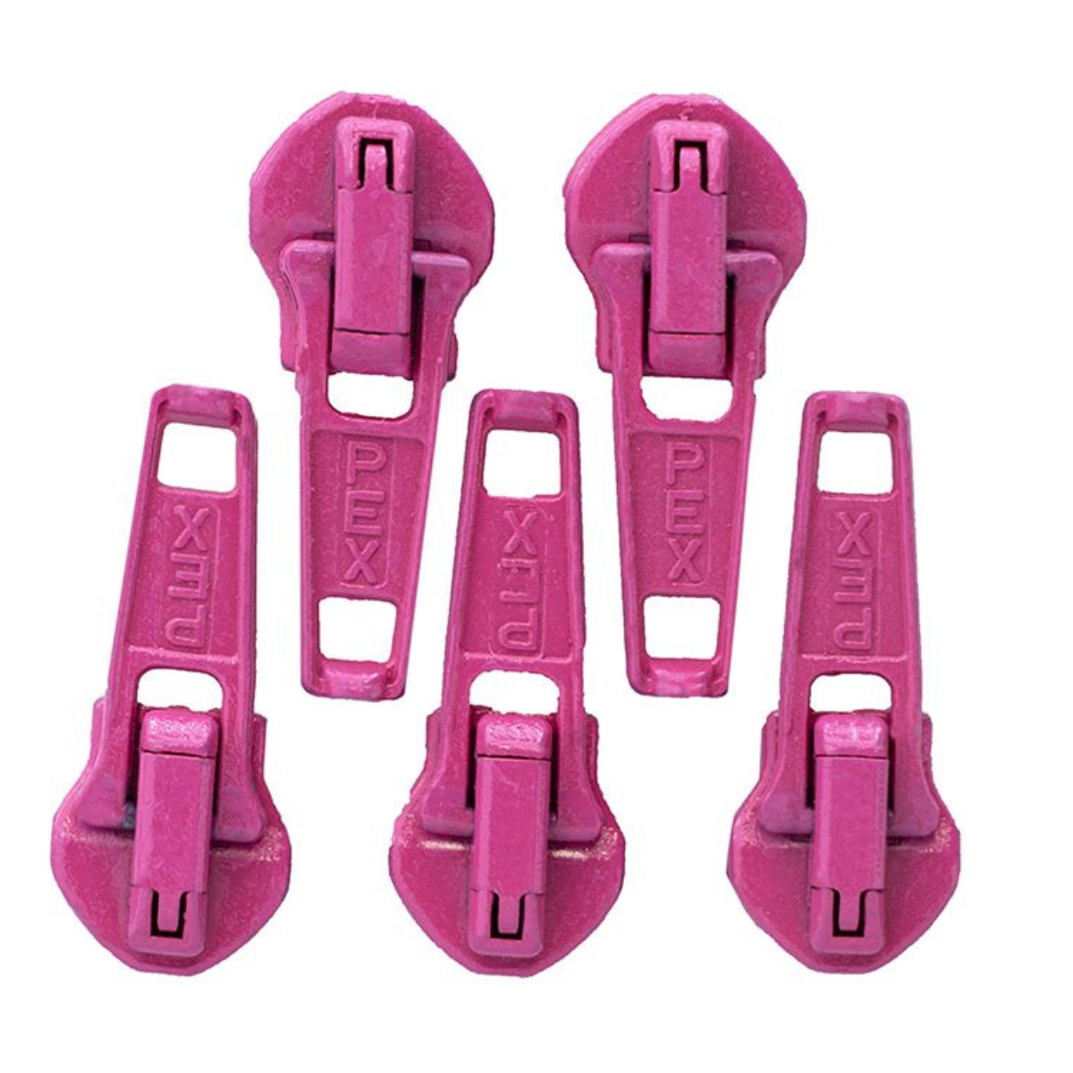 Slider/Zipper/Automatikschieber für Reißverschlüsse Größe 5 - Set 5 Stück