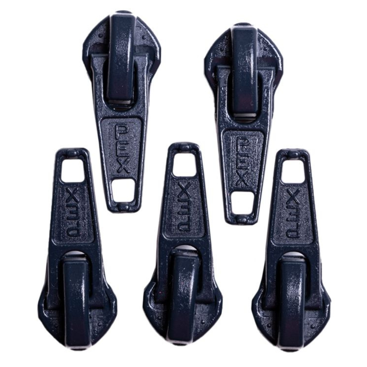 Slider/Zipper/Automatikschieber für Reißverschlüsse Größe 5 - Set 5 Stück