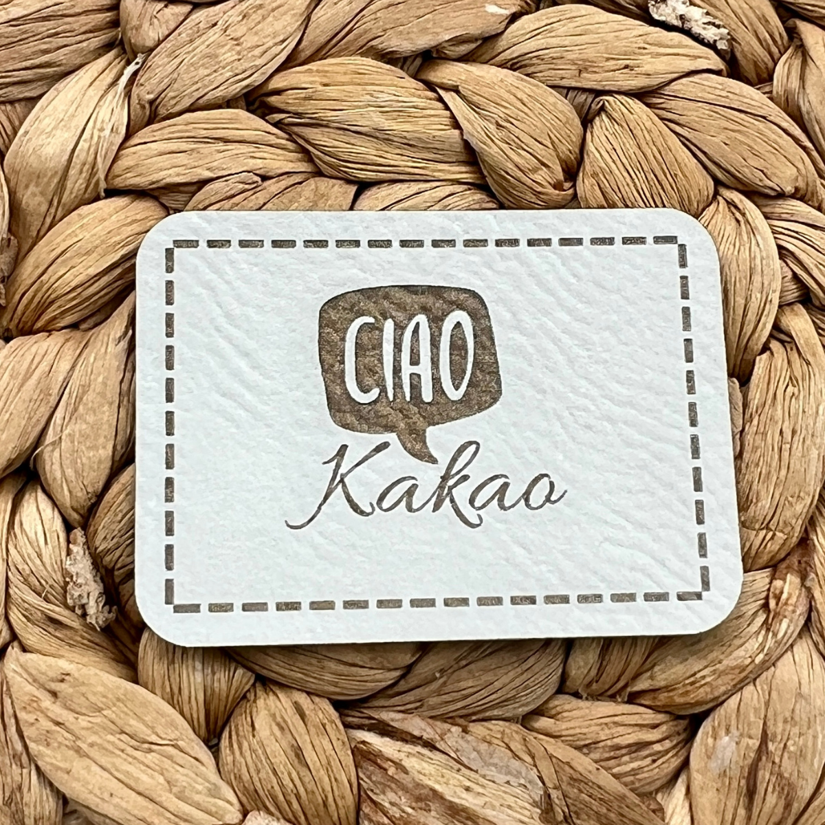 Label Kunstleder KDS - Ciao Kakao