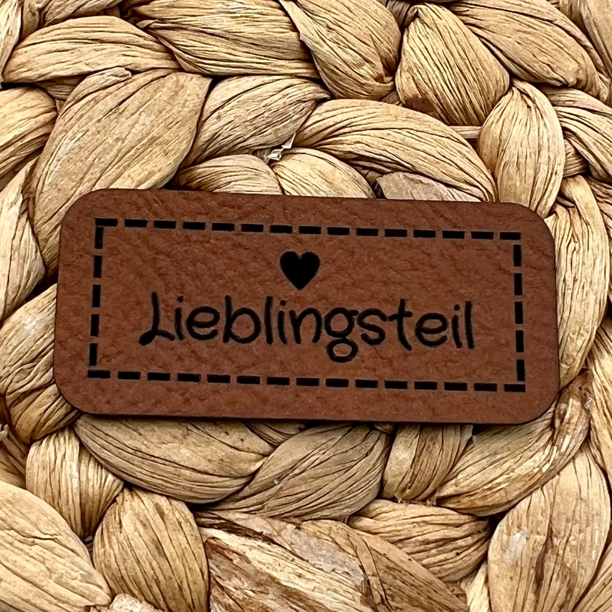 Label Kunstleder KDS - Lieblingsteil