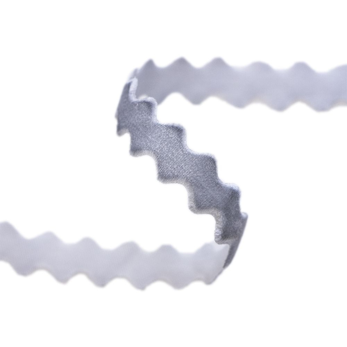 Zacken- Bogenlitze Velour/Samtband ca. 12 mm