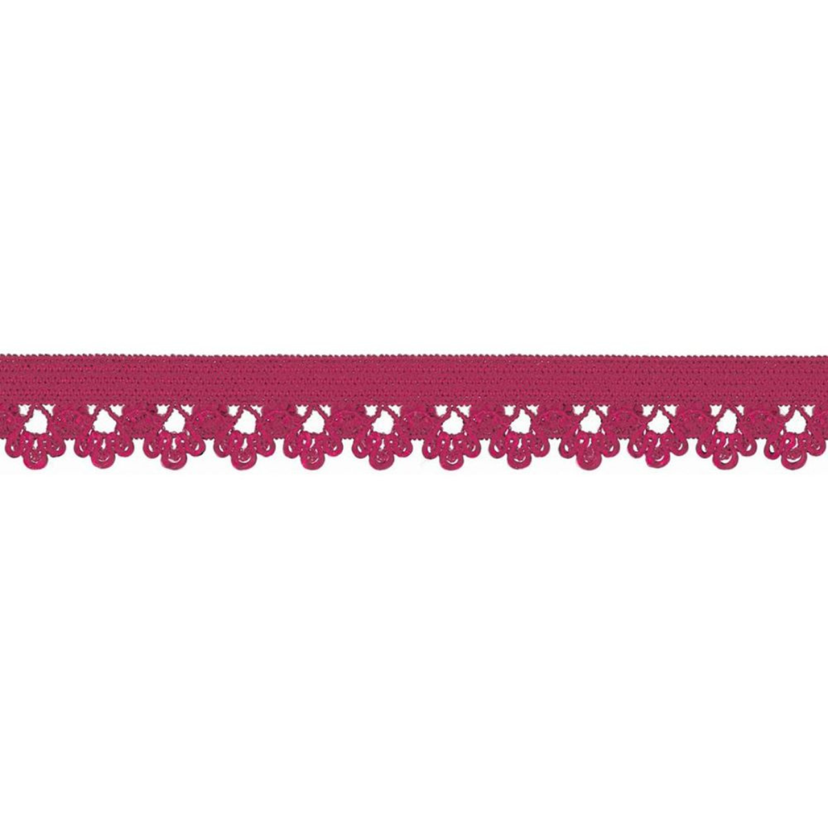 Elastisches Gummiband 13 mm - Spitzenborde