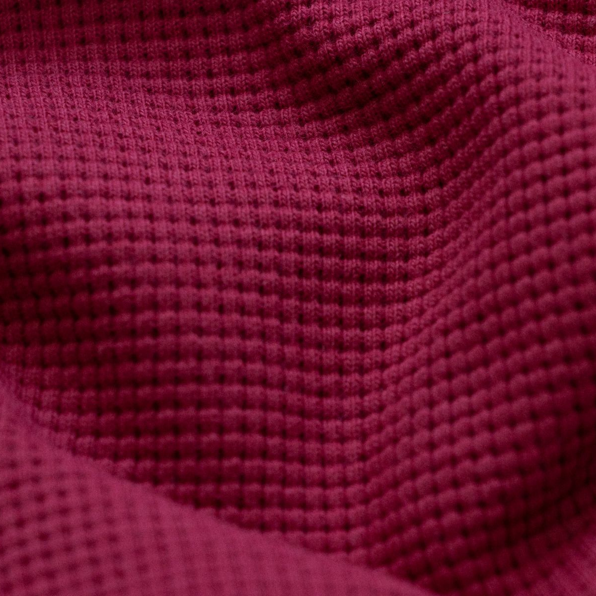 Jersey Waffelstrick - Waffeloptik