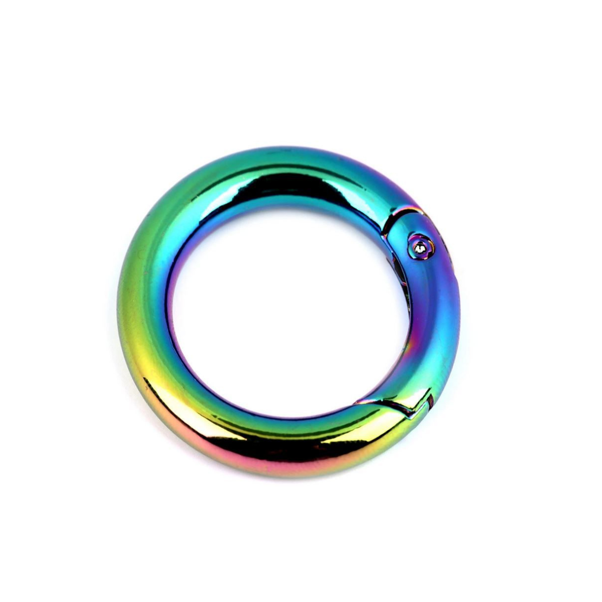 Karabiner Ring 1 Stück - regenbogen