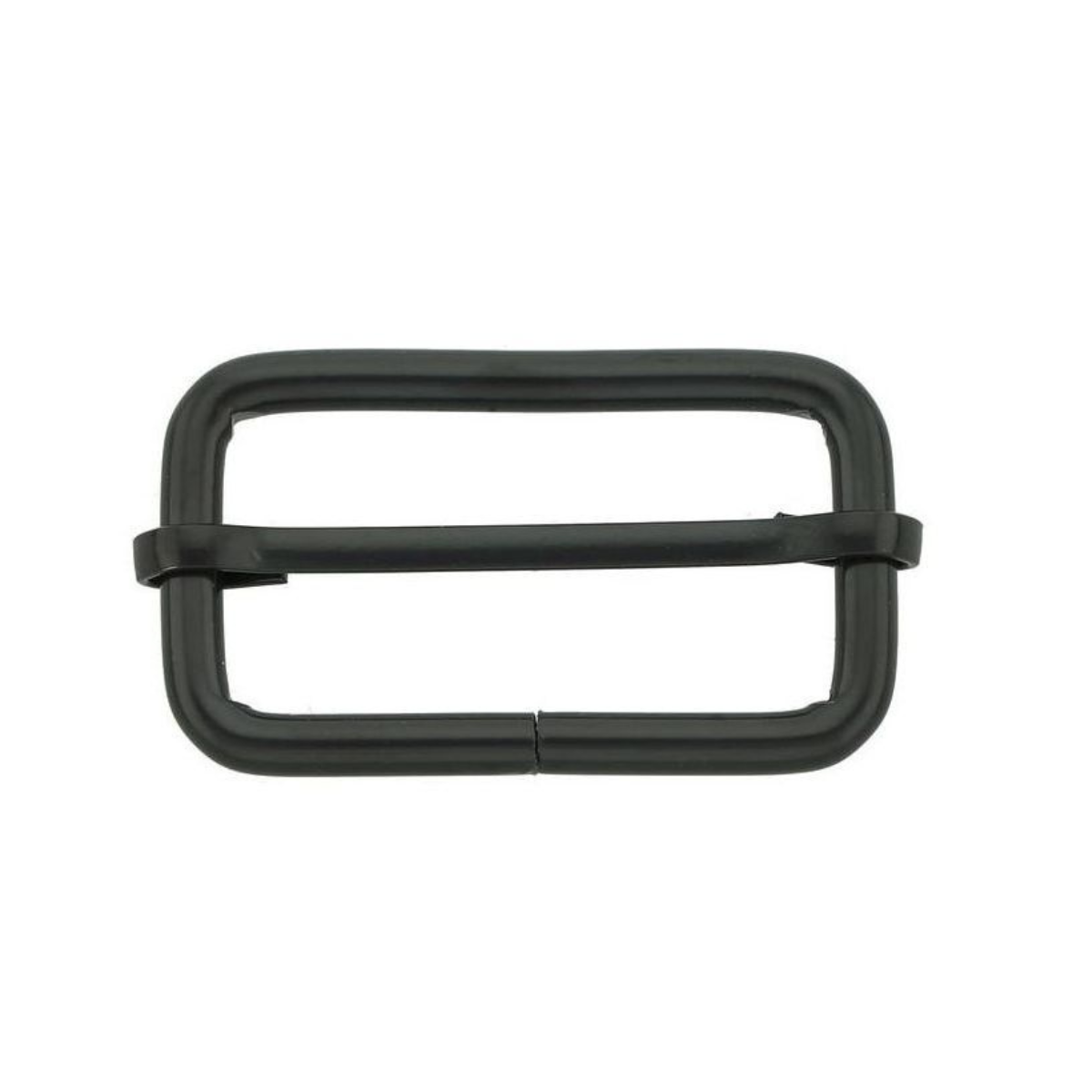 Leiterschnalle Metall 1 Stück - schwarz