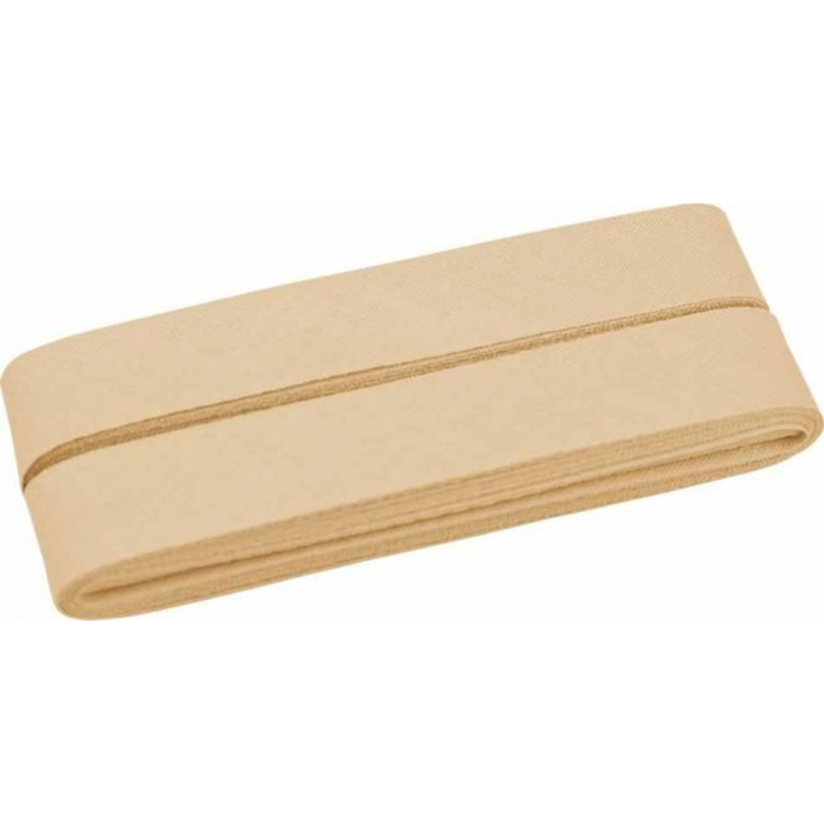 Hochwertiges Schrägband Baumwolle gefalzt 20 mm - 5 Meter Coupon