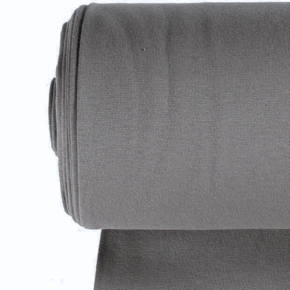 Glattes Bündchen Stoff im Schlauch