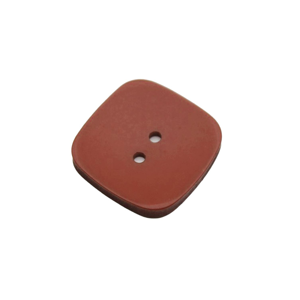 Knopf eckig ca. 33 mm - uni