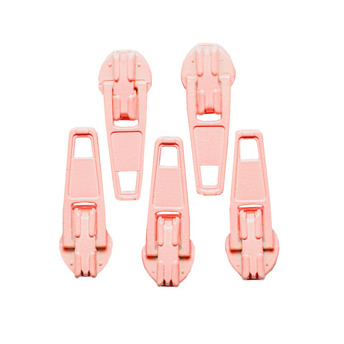 Slider / Zipper / Automatikschieber für Reißverschlüsse Größe 3 - Set 5 Stück