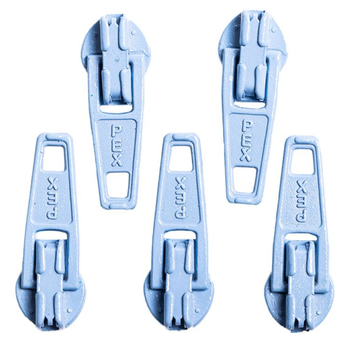 Slider / Zipper / Automatikschieber für Reißverschlüsse Größe 3 - Set 5 Stück