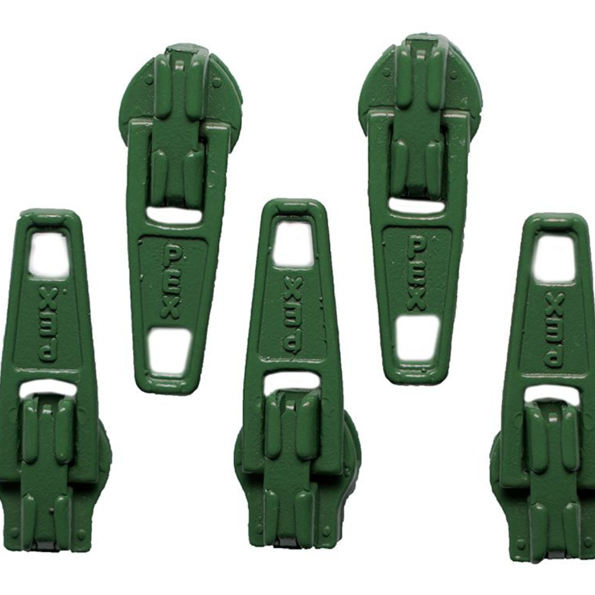 Slider / Zipper / Automatikschieber für Reißverschlüsse Größe 3 - Set 5 Stück