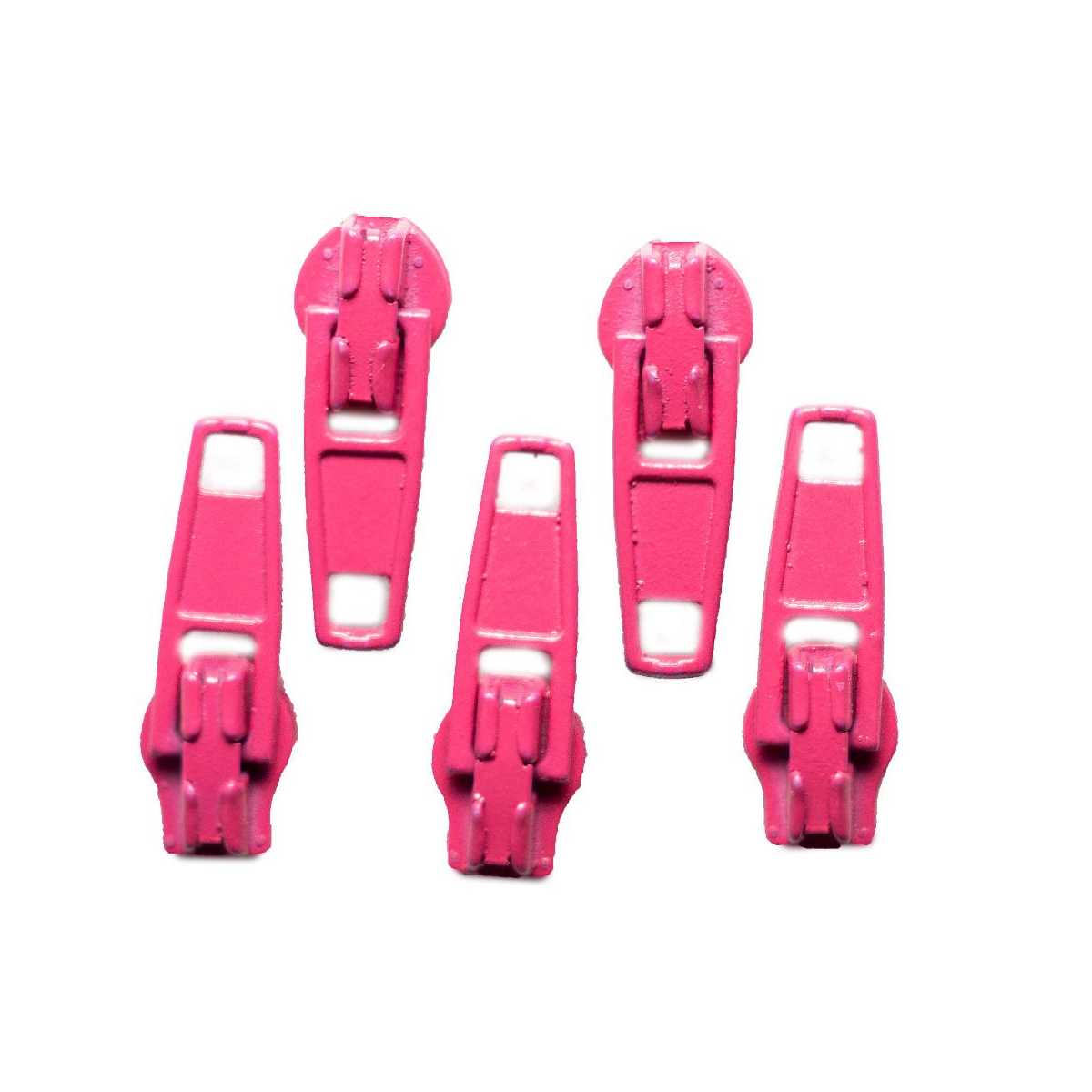 Slider / Zipper / Automatikschieber für Reißverschlüsse Größe 3 - Set 5 Stück