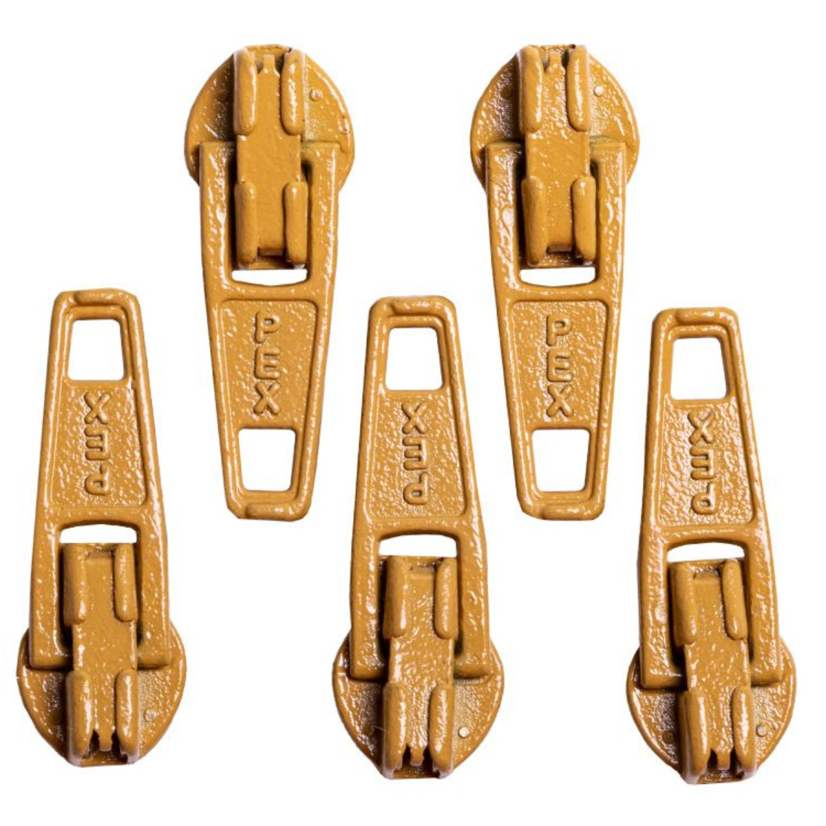 Slider / Zipper / Automatikschieber für Reißverschlüsse Größe 3 - Set 5 Stück