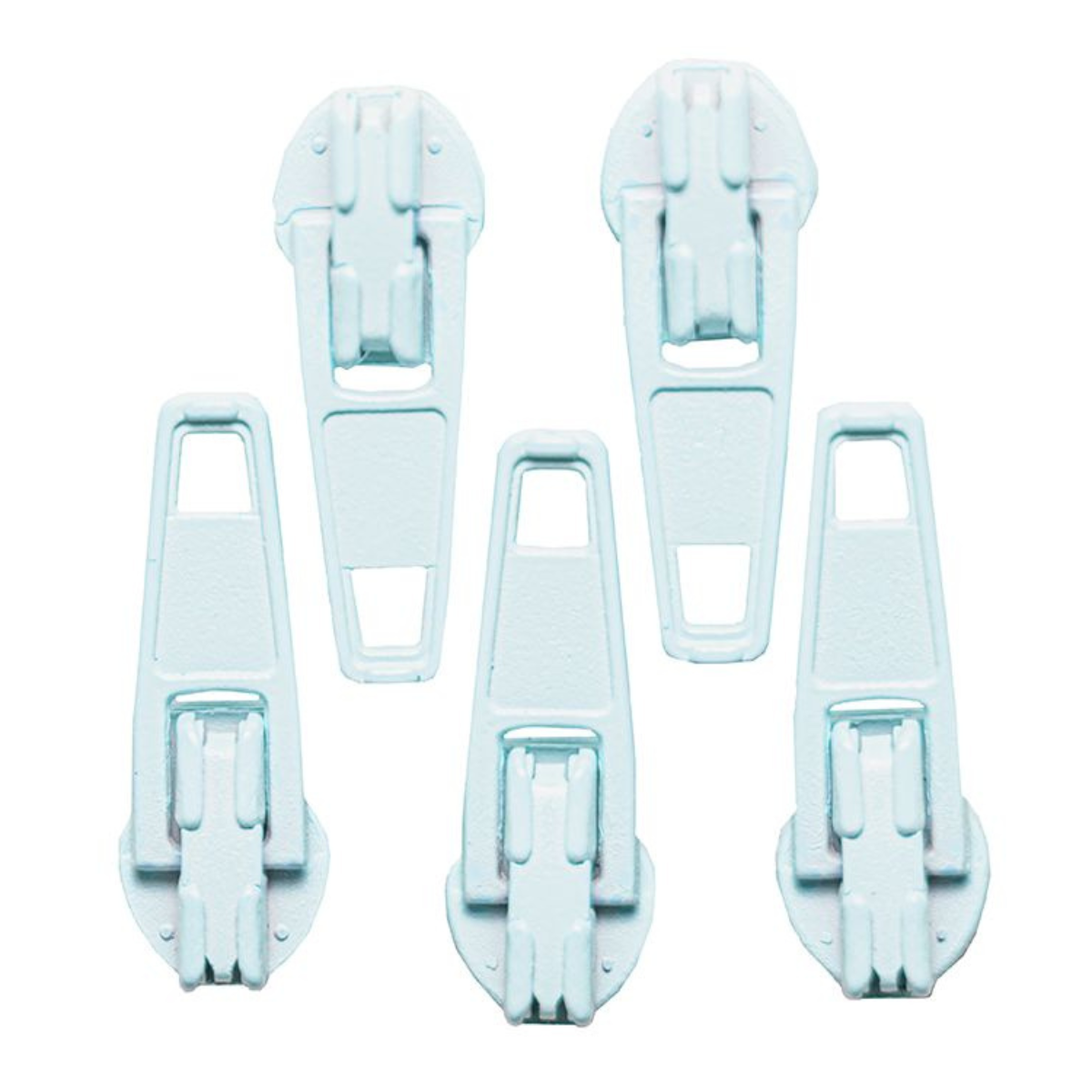 Slider / Zipper / Automatikschieber für Reißverschlüsse Größe 3 - Set 5 Stück