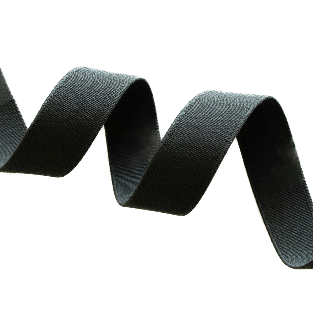 Gummiband 20 mm - uni - khaki