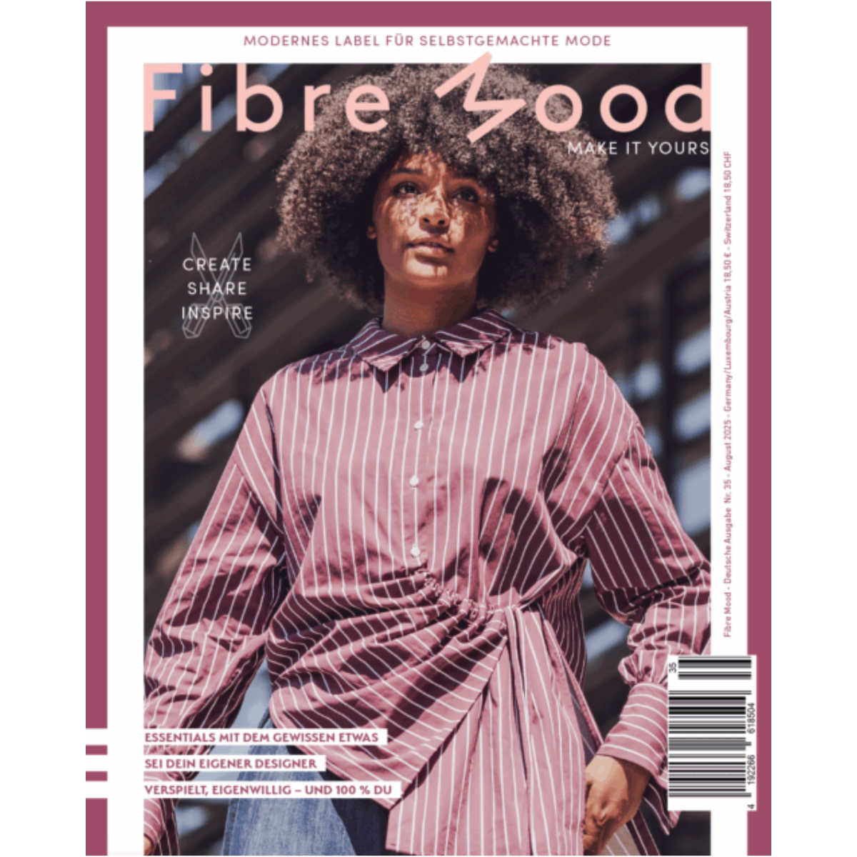 Fibre Mood - Damen Schnittmuster- & Nähmagazin - Ausgabe 35