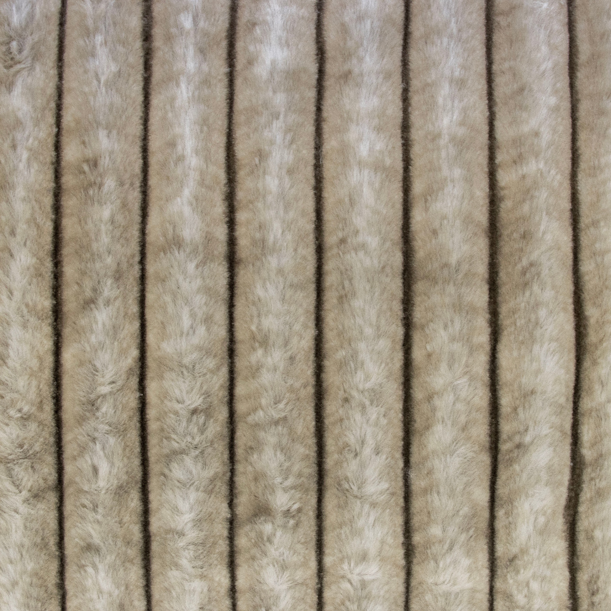 Plüschstoff in Cordoptik - 3cm Rippen
