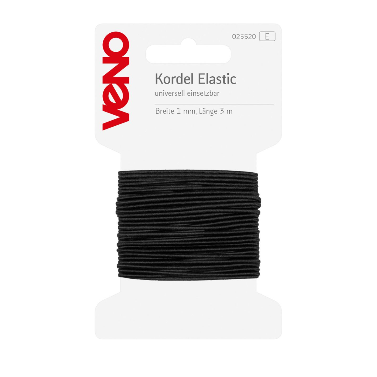 Elastic Kordel 1mm x 3 m SB Coupon