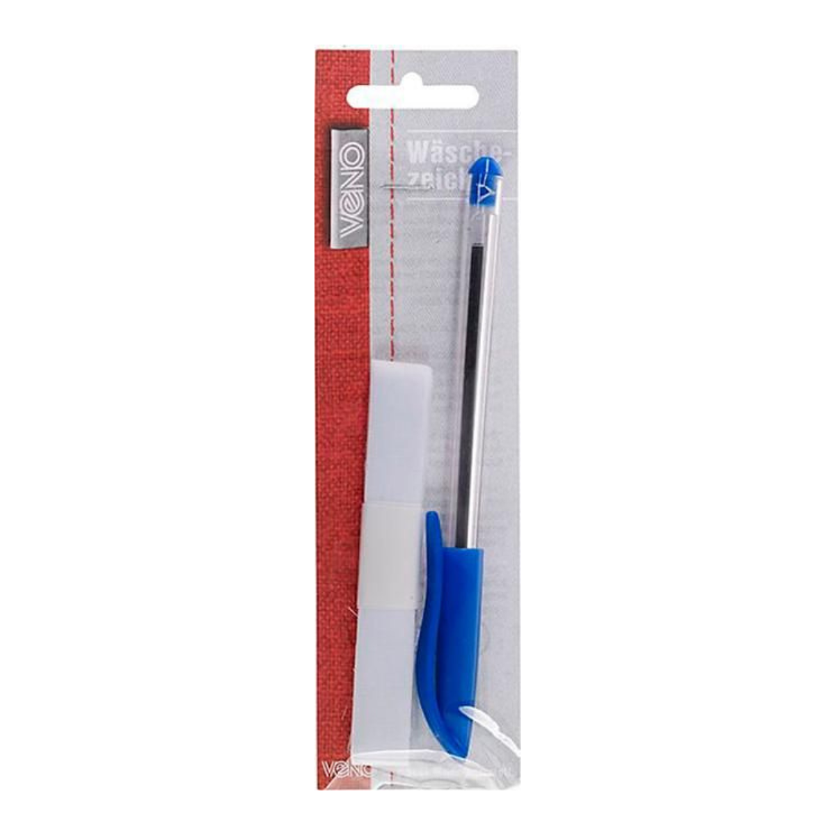 Wäschezeichenband-Set 3m mit Stift - weiß