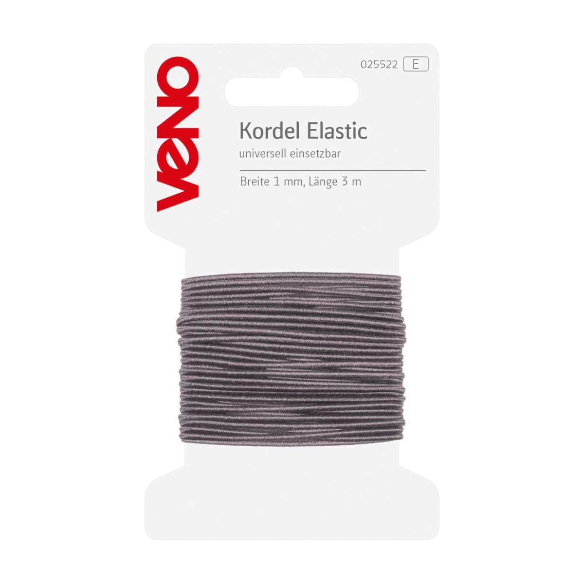 Elastic Kordel 1mm x 3 m SB Coupon