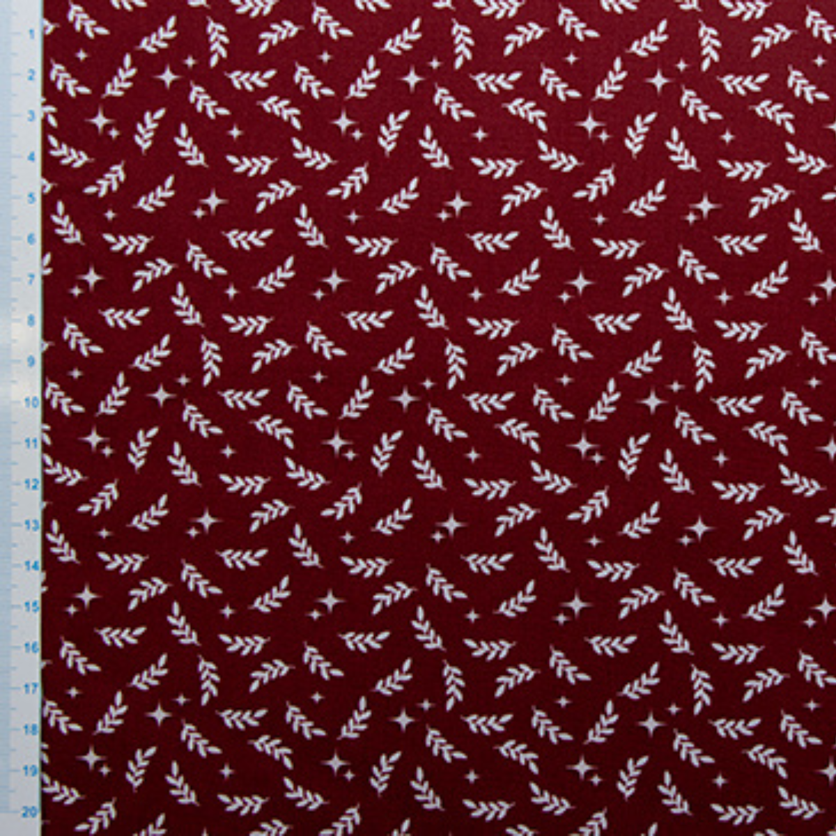 Webware Popeline Baumwolle Weihnachten - kleine Zweige