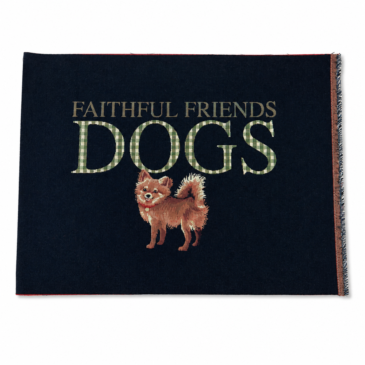 Jacquard Gobelin Dekostoff PANEL ca. 48 cm x 35 cm - Spitz