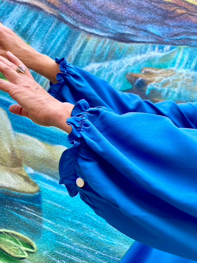 Papierschnittmuster Rüschenbluse Bristol