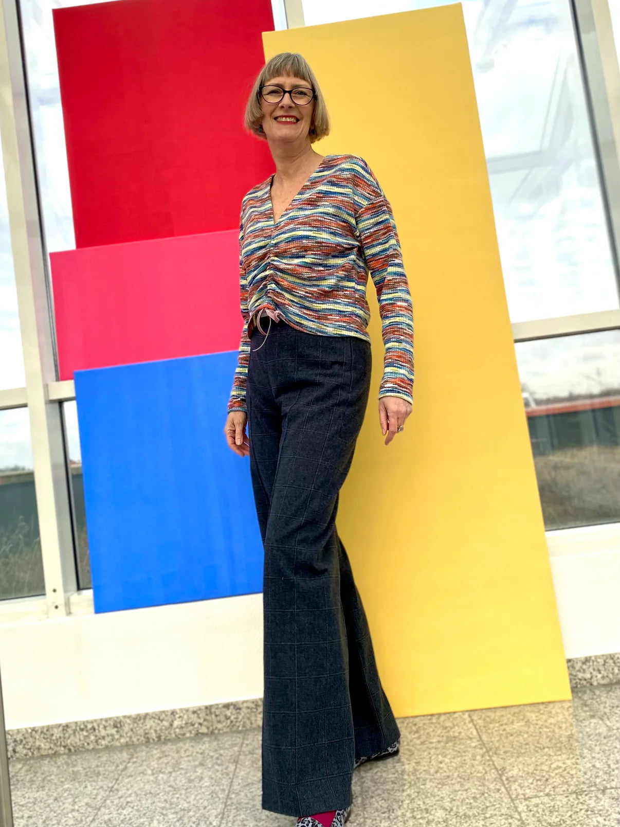 Papierschnittmuster Marlenehose Anke