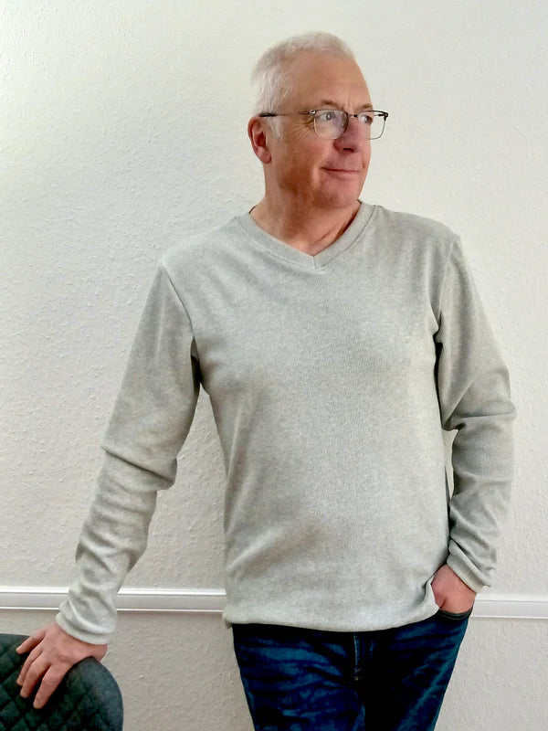 Papierschnittmuster Longsleeve Benedikt