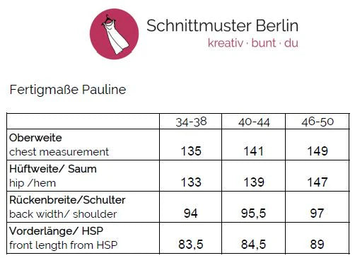 Papierschnittmuster Cardigan Pauline